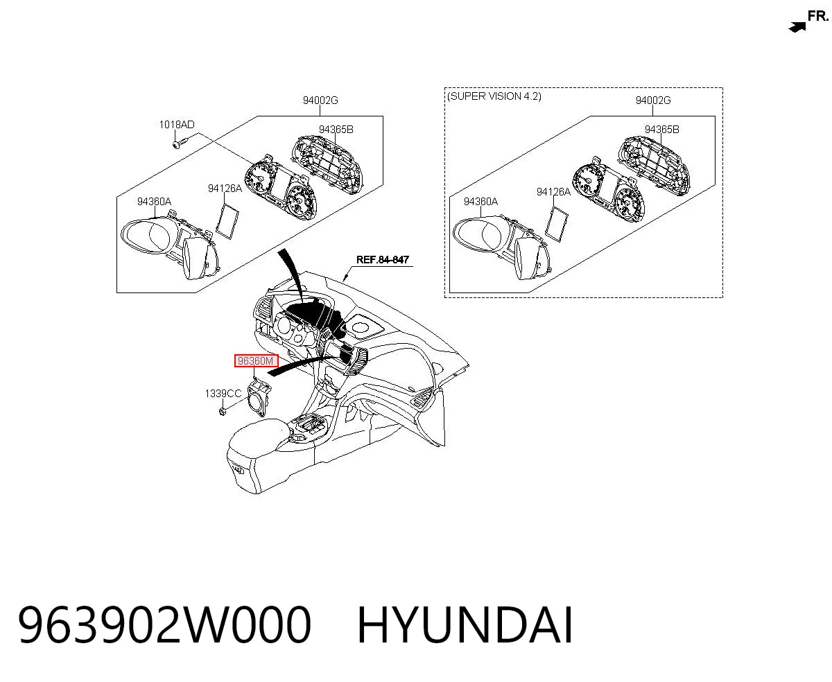 963902W000 Hyundai/Kia 