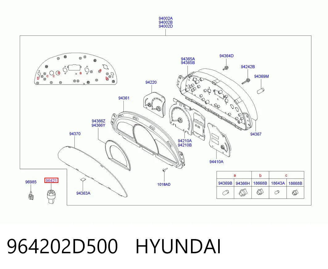 KB0506OEM Korea (oem) Датчик скорости спидометра