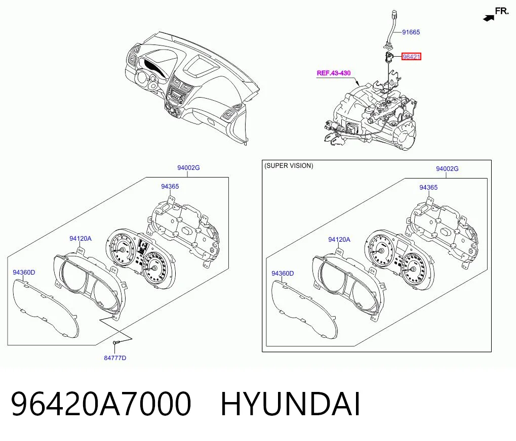 96420A7000 Hyundai/Kia 