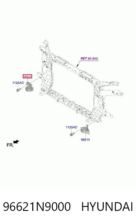 96621N9000 Hyundai/Kia Клаксон