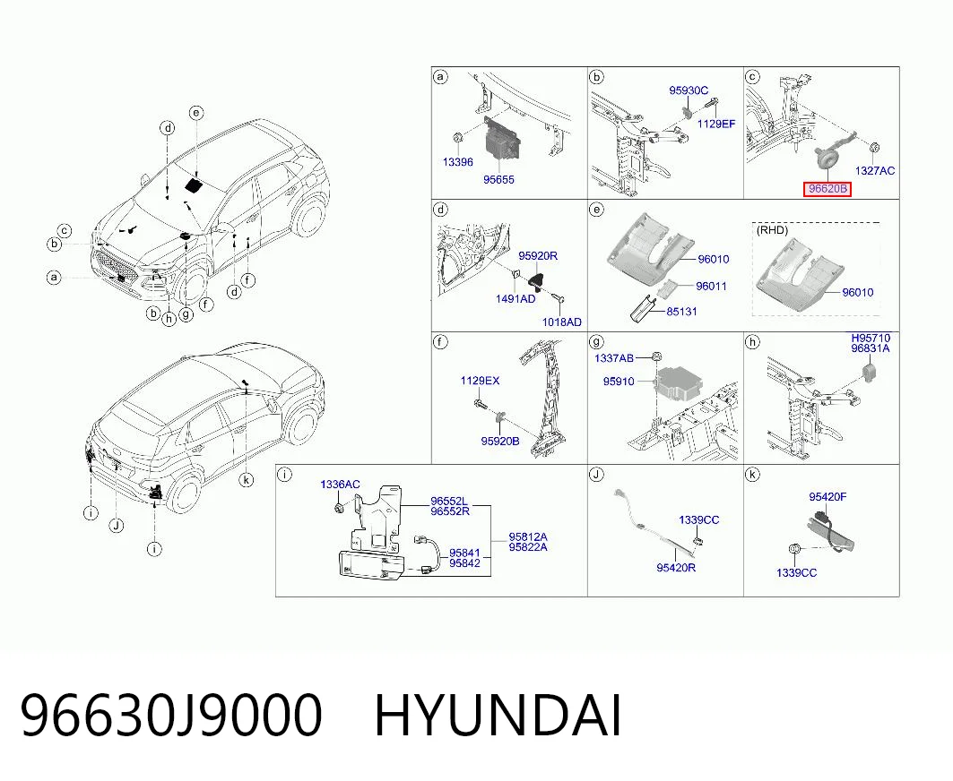 96630J9000 Hyundai/Kia 