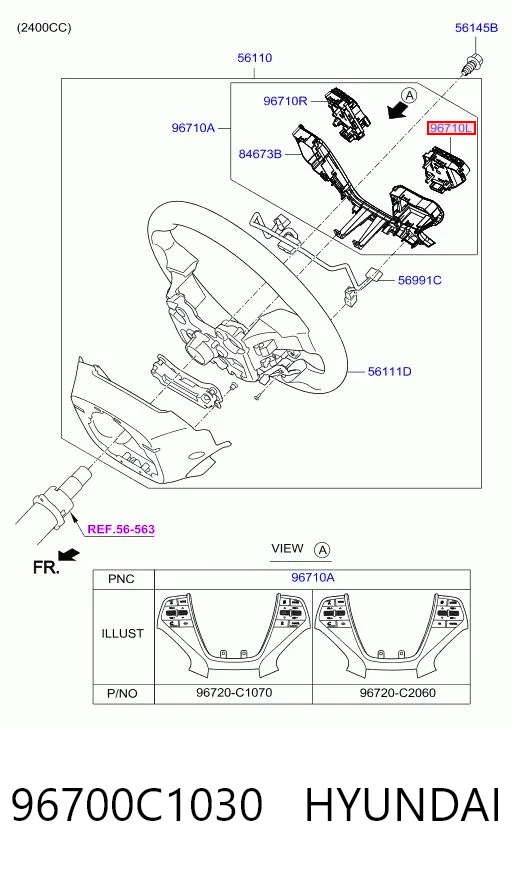96700C1030 Hyundai/Kia 