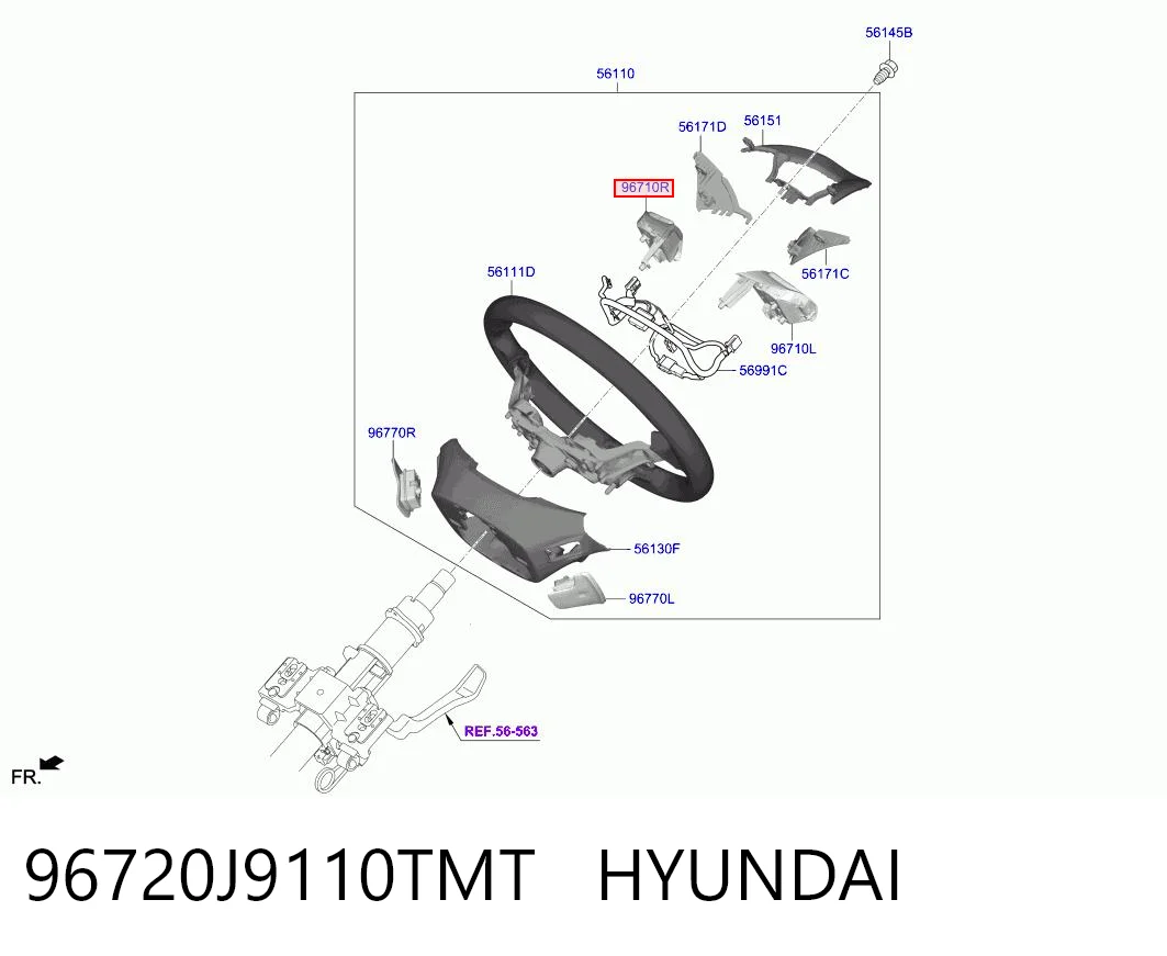 96720J9110TMT Hyundai/Kia 