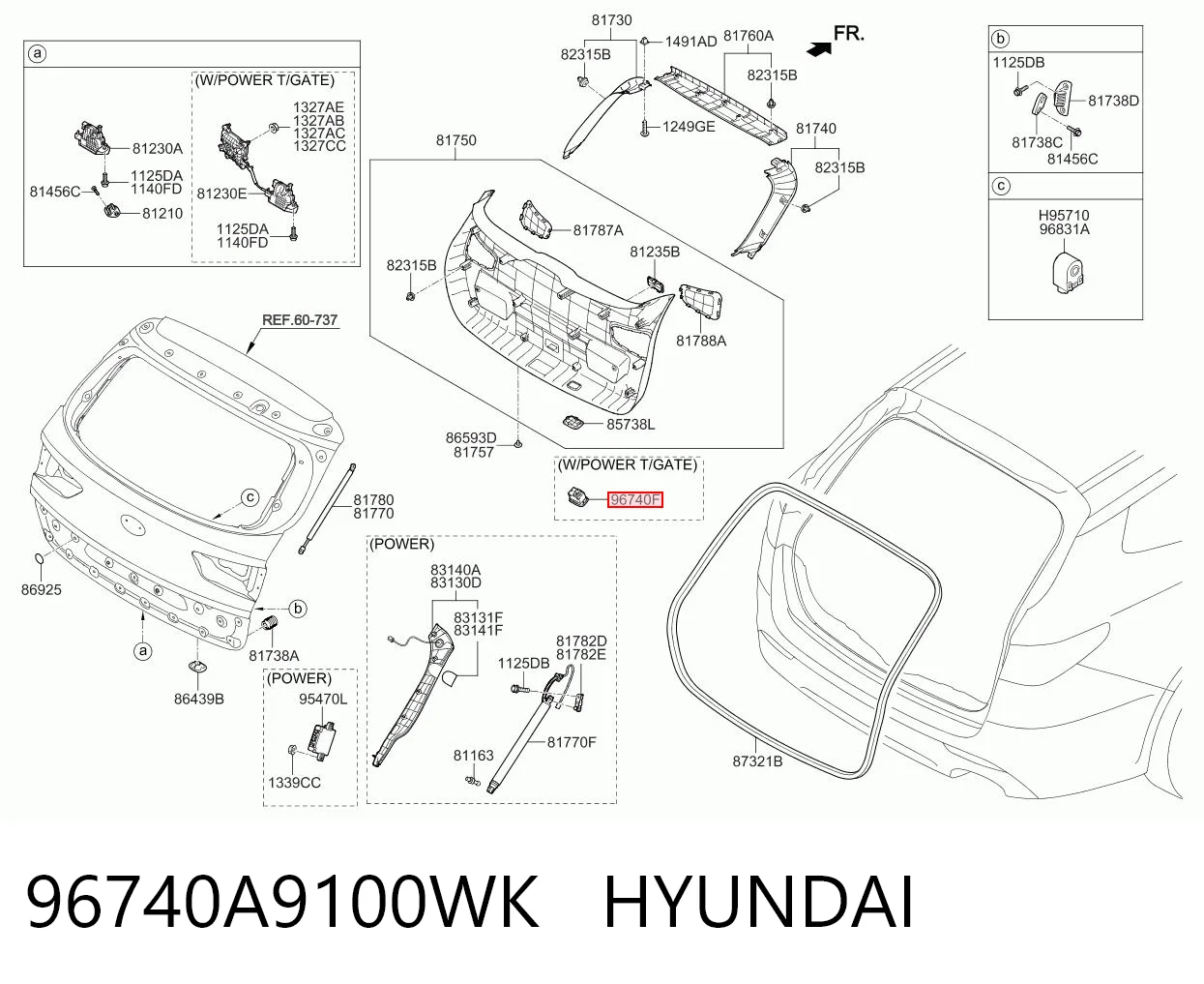 96740A9100WK Hyundai/Kia 