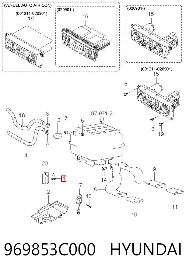 969853C000 Hyundai/Kia