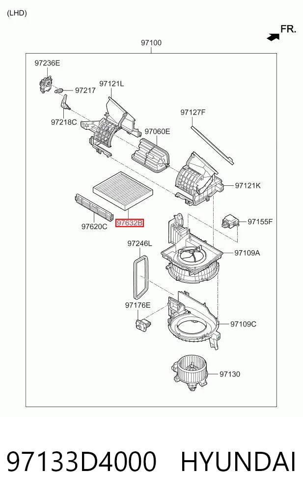 RF2646CWB Goodrem Внутрисалонный фильтр