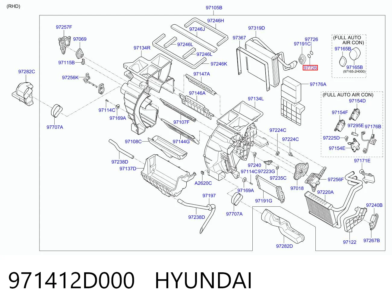 971412D000 Hyundai/Kia Уплотнительное компрессионное кольцо, обратного шланга