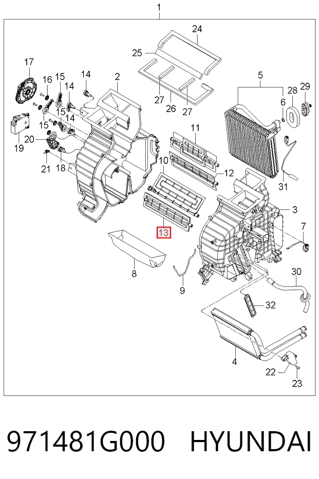 971481G000 Hyundai/Kia