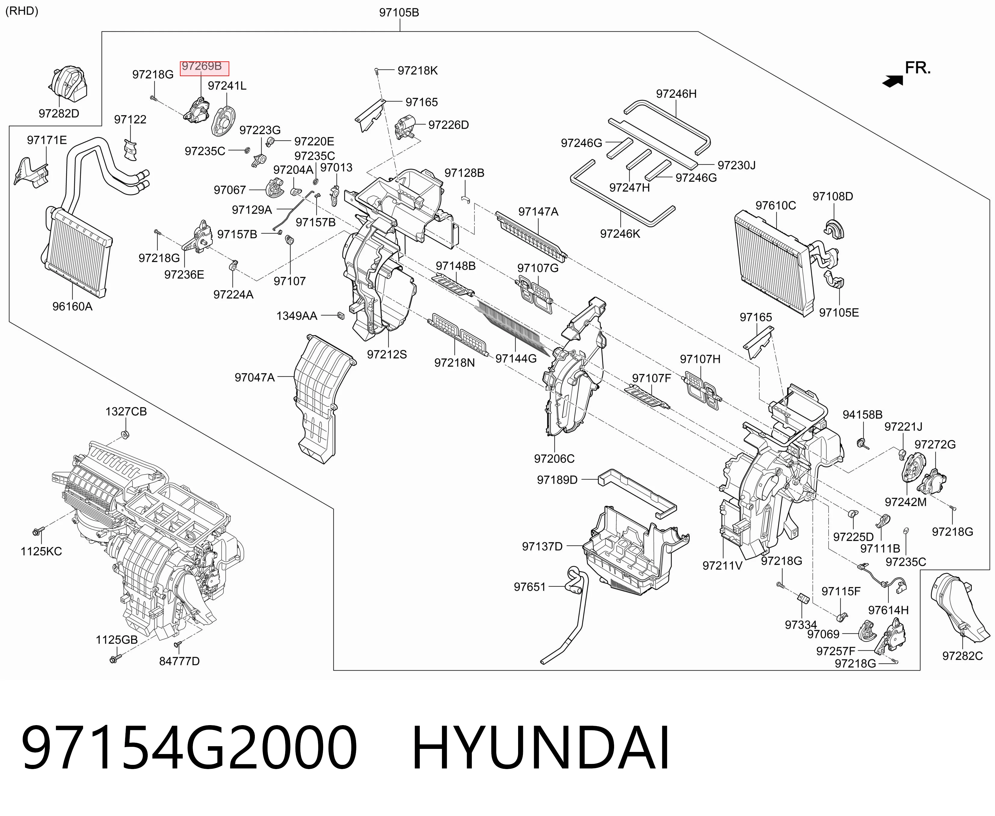 97154G2000 Hyundai/Kia 