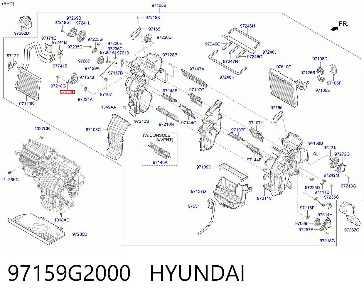 97159G2000 Hyundai/Kia 