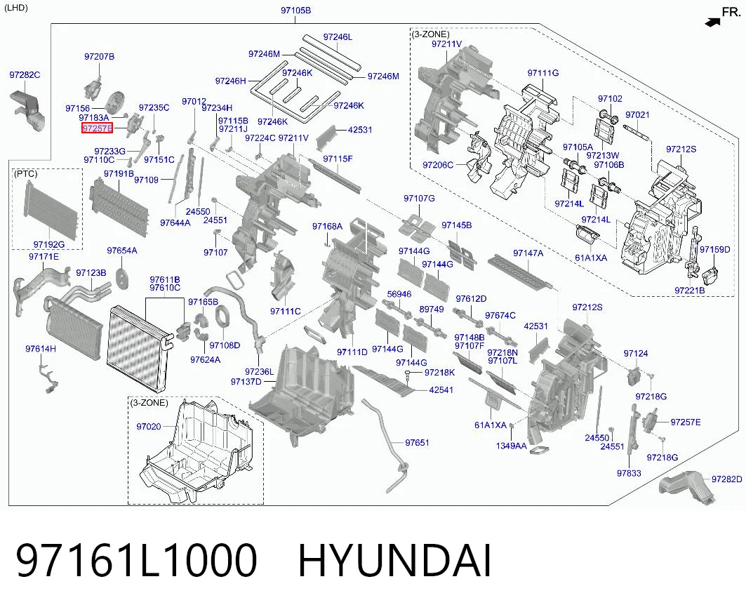 97161L1000 Hyundai/Kia 