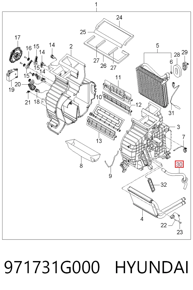 971731G000 Hyundai/Kia
