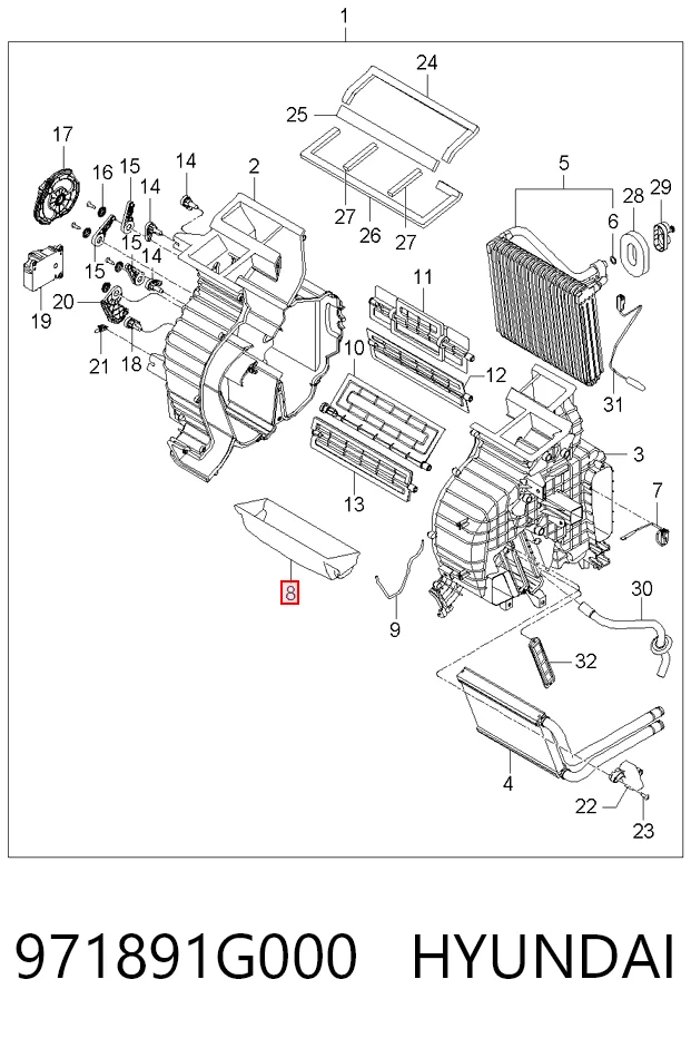 971891G000 Hyundai/Kia