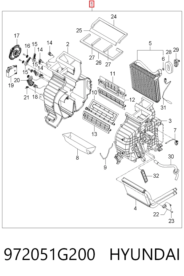 972051G200 Hyundai/Kia