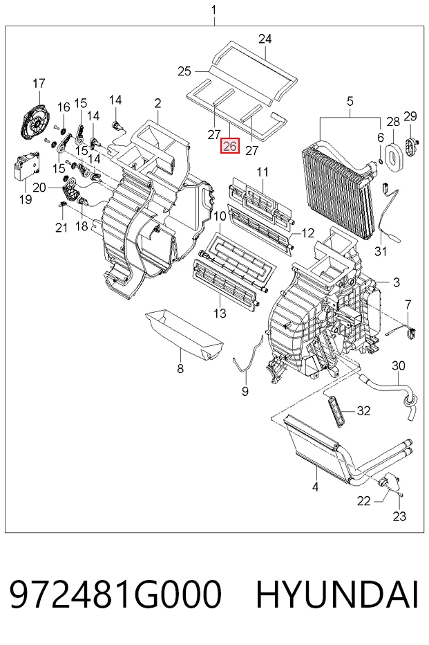 972481G000 Hyundai/Kia