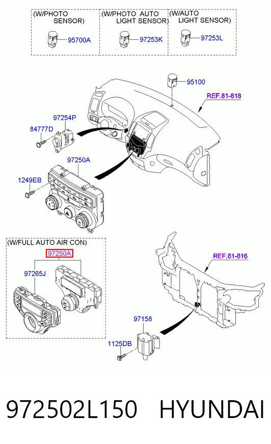 Регулятор вентилятора отопителя Hyundai I30 хэтчбек (FD) (2007 - 2011) цена, от 25.34 USD