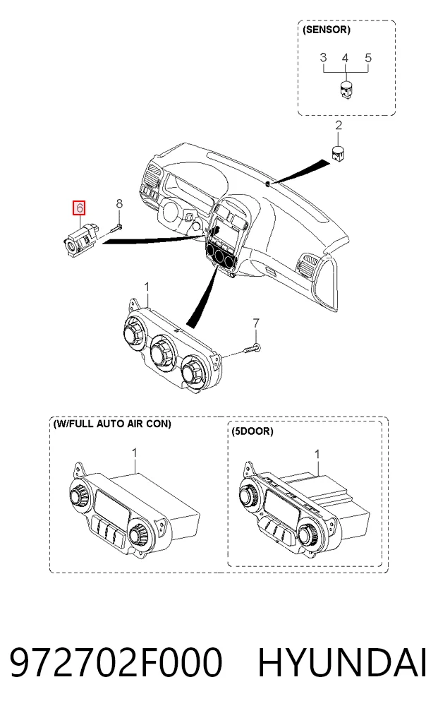 972702F000 Hyundai/Kia