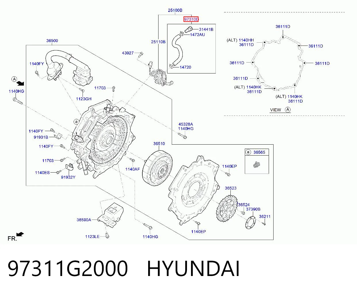 97311G2000 Hyundai/Kia 