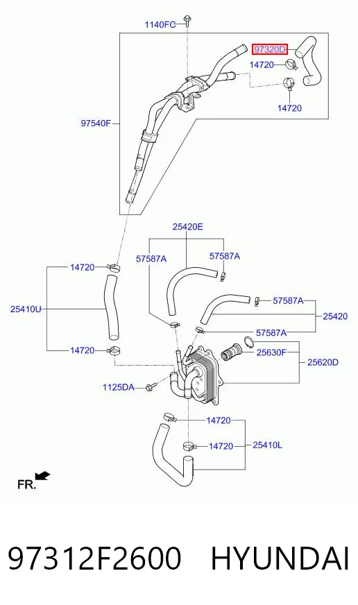97312F2600 Hyundai/Kia 