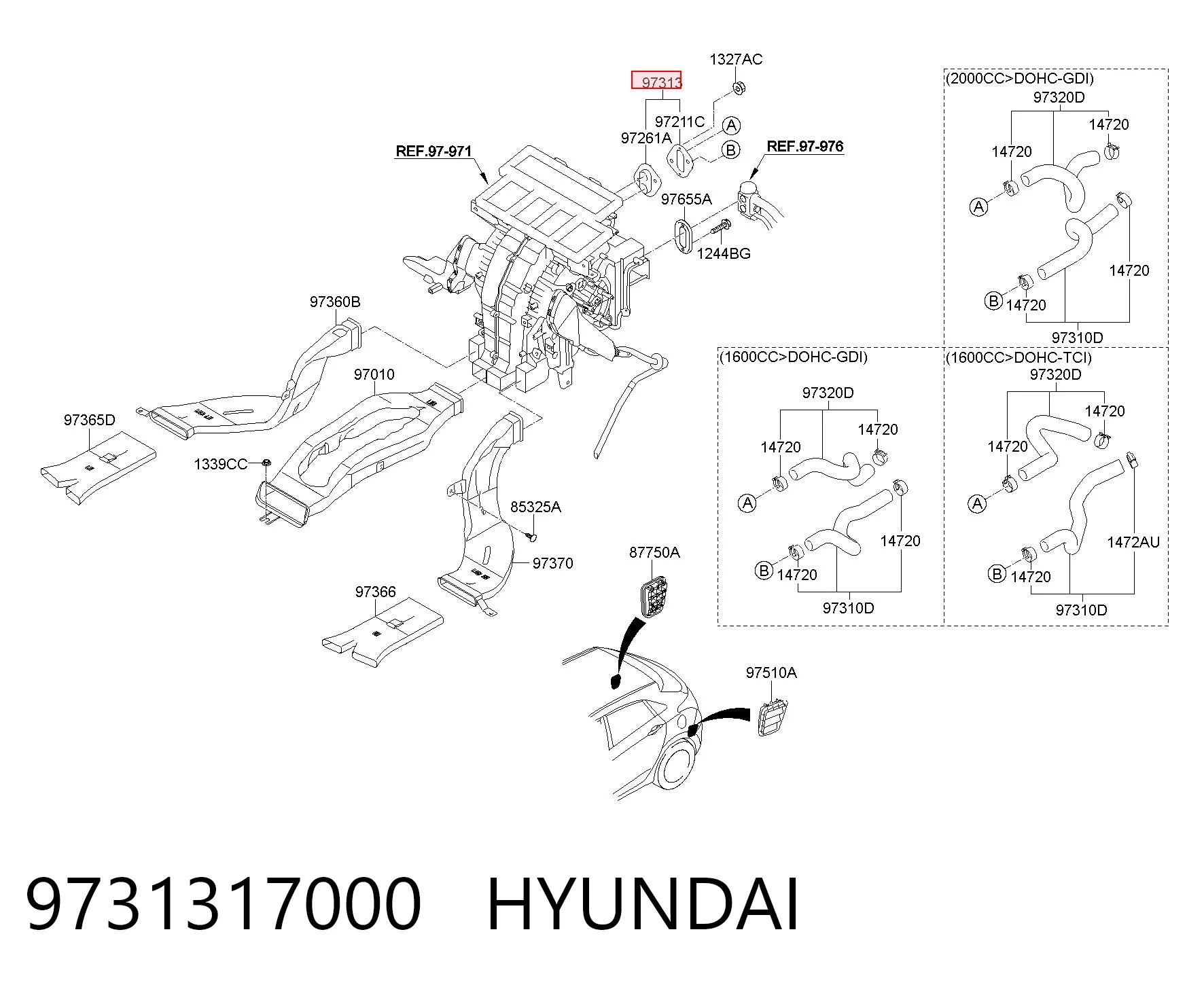 9731317000 Hyundai/Kia 