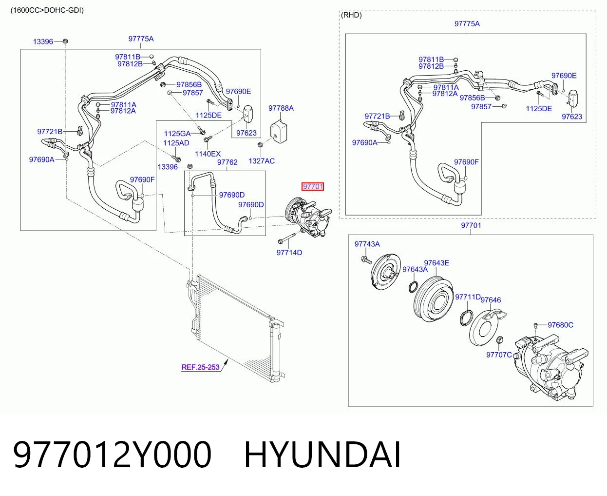 Купить NE9DB02 HCC Компрессор климатической установки