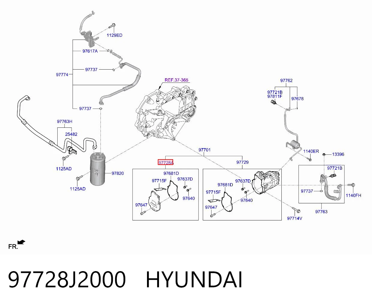 97728J2000 Hyundai/Kia
