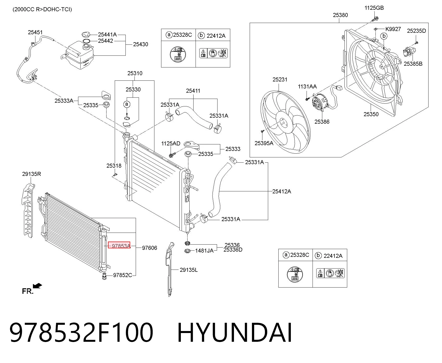 978532F100 Hyundai/Kia Ресивер-осушитель кондиционера
