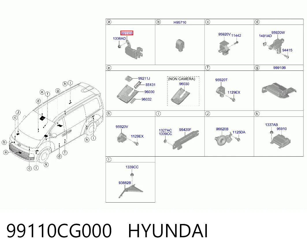 99110CG000 Hyundai/Kia 