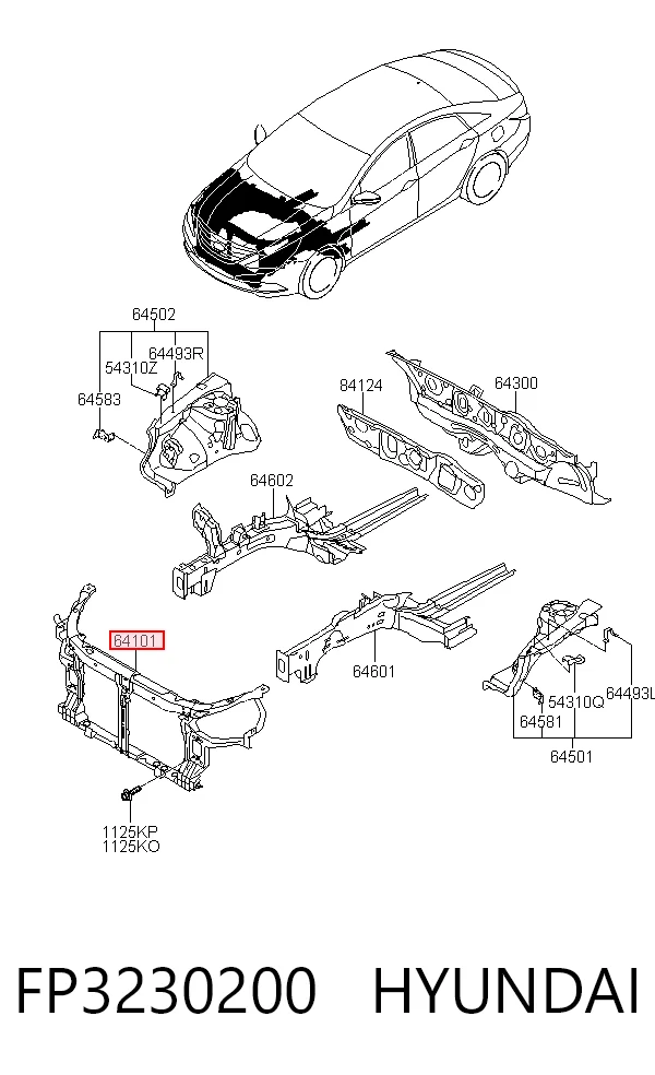 Панель передняя Starline KH3169202 цена, от 85.66 USD