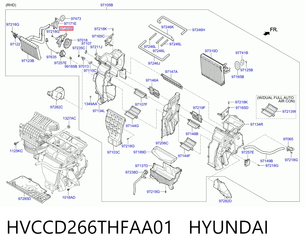 Мотор заслонки печки HCC 97157C1000 цена, от 13.42 USD