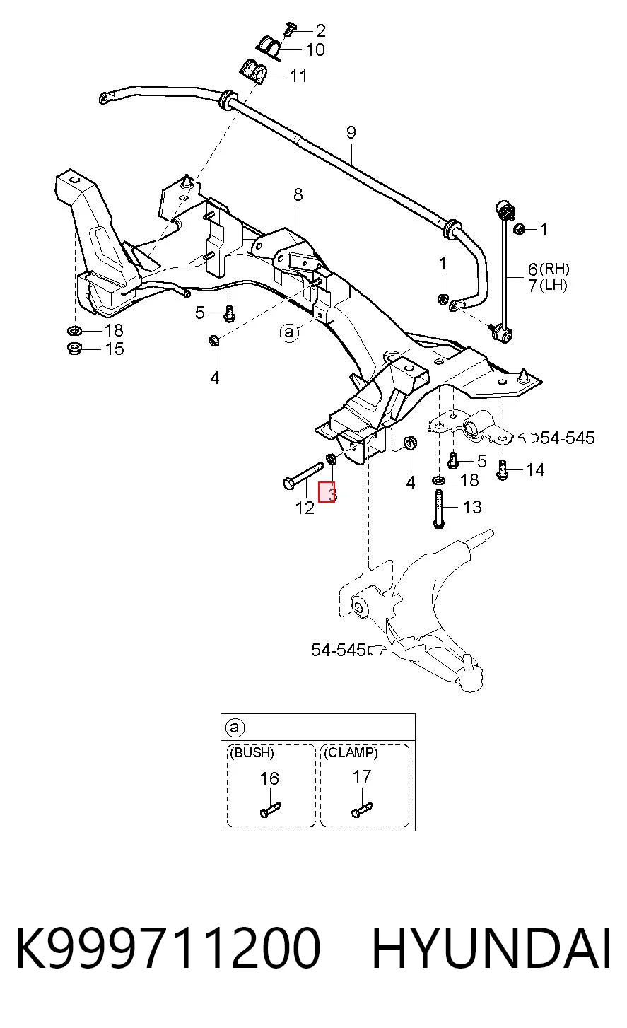 K999711200 Hyundai/Kia 