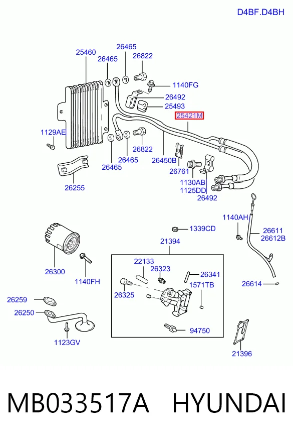 25421M1010 Mitsubishi 