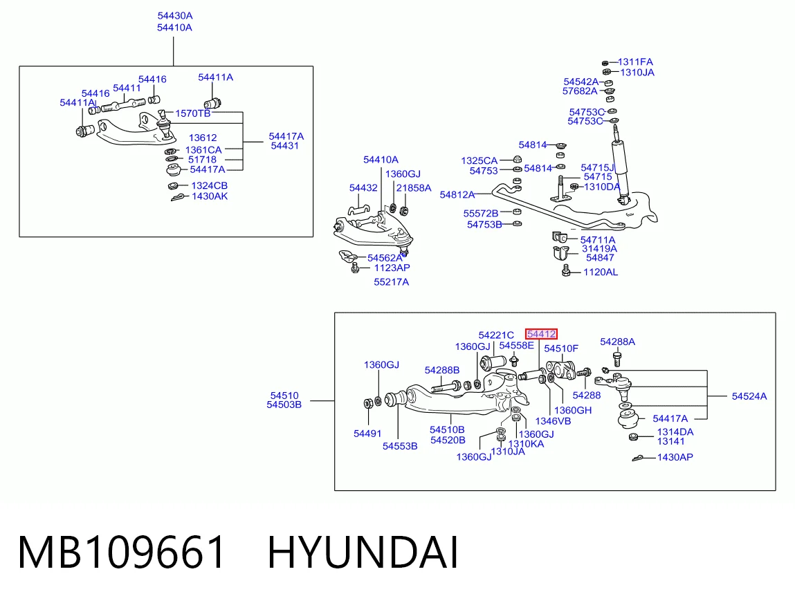 3S407002 AND Болт крепления переднего рычага, нижнего