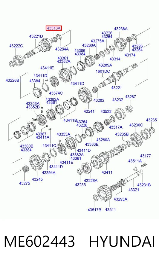 Подшипник первичного вала КПП Mitsubishi Pajero SPORT I внедорожник (K90) (1996 - 2009) цена, от 7.93 USD
