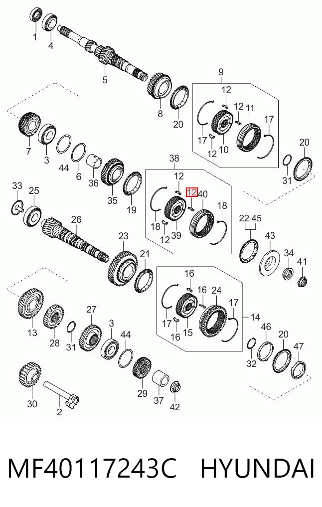 MF40117243C Hyundai/Kia
