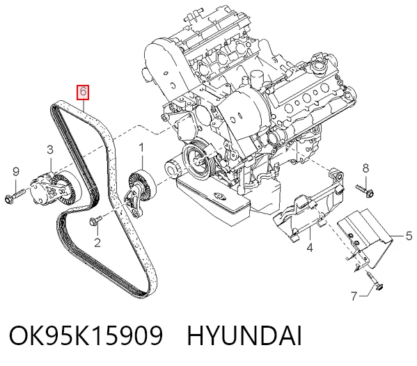 Купить 68411 Gates Ремень генератора
