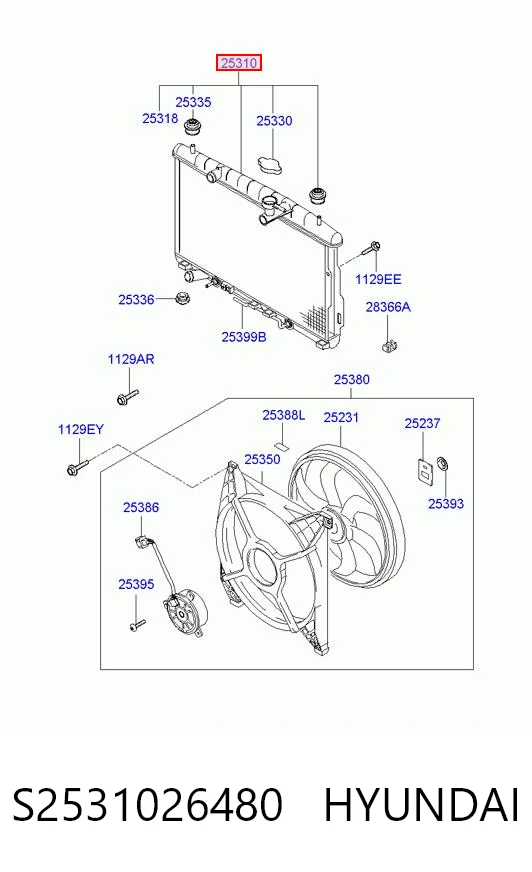 Радиатор 4050087 Polcar