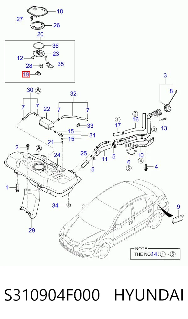310904F000 Chrysler Фильтр-сетка бензонасоса