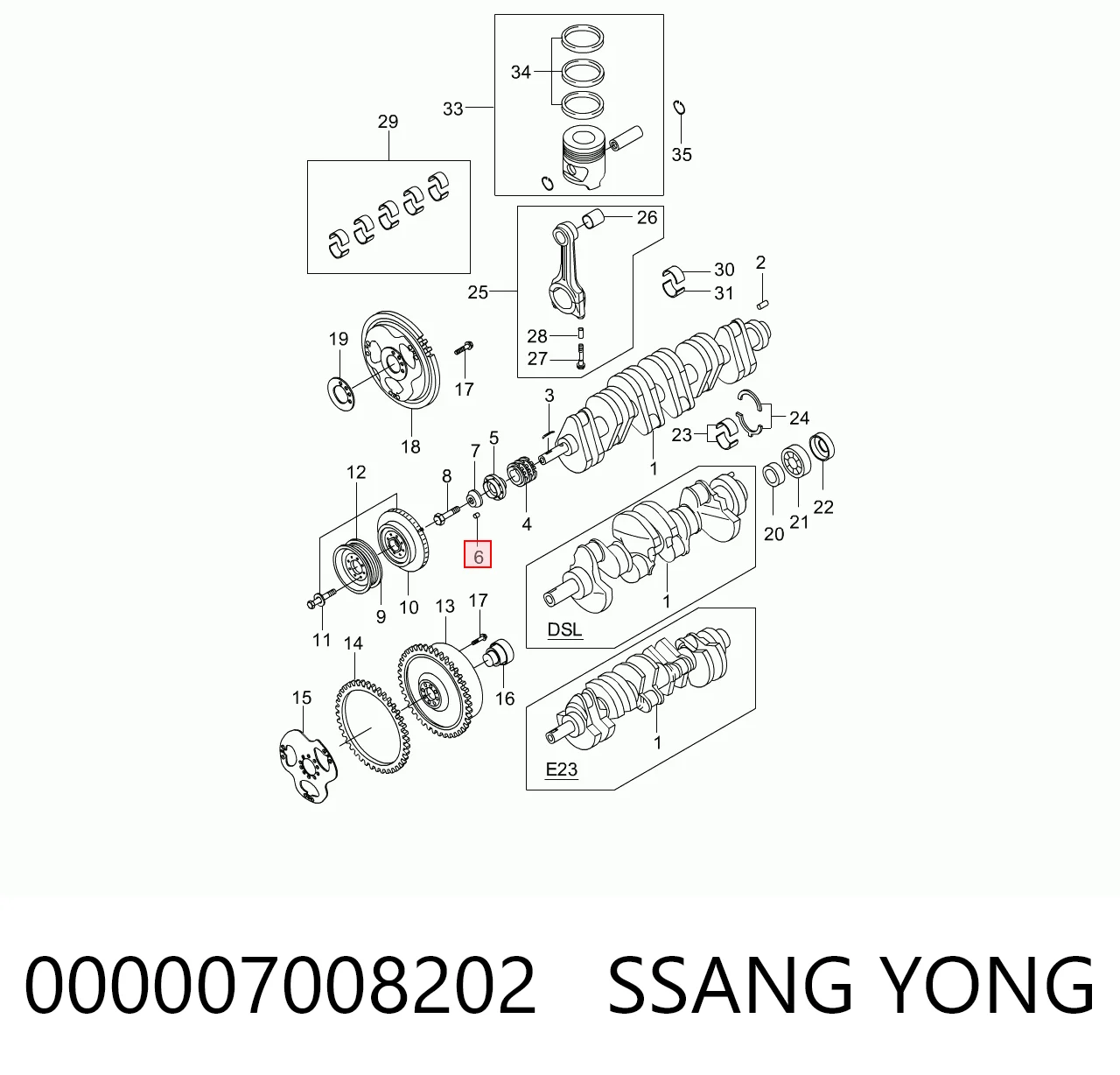 000007008202 Ssang Yong