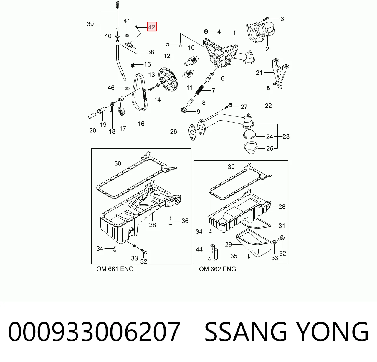 000933006207 Ssang Yong