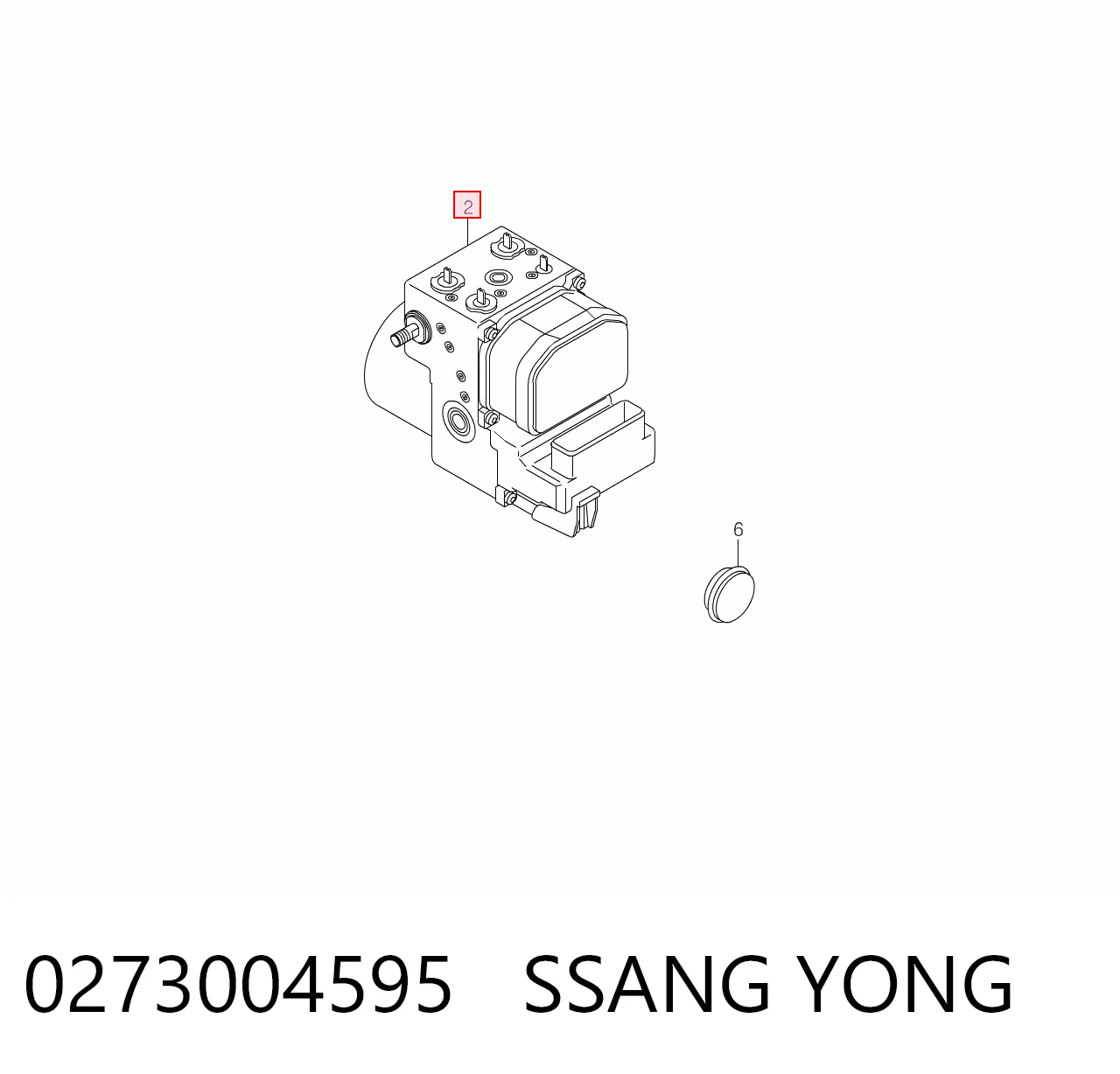 0265219484 Bosch Блок ABS гидравлический