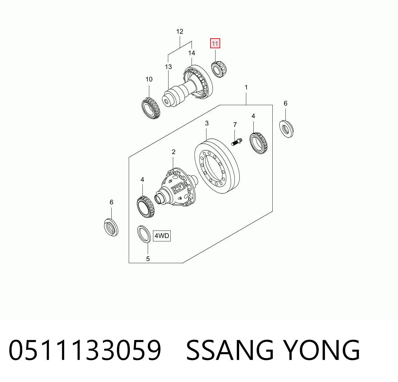 Купить 5010439055 Renault (RVI) Подшипник передней ступицы