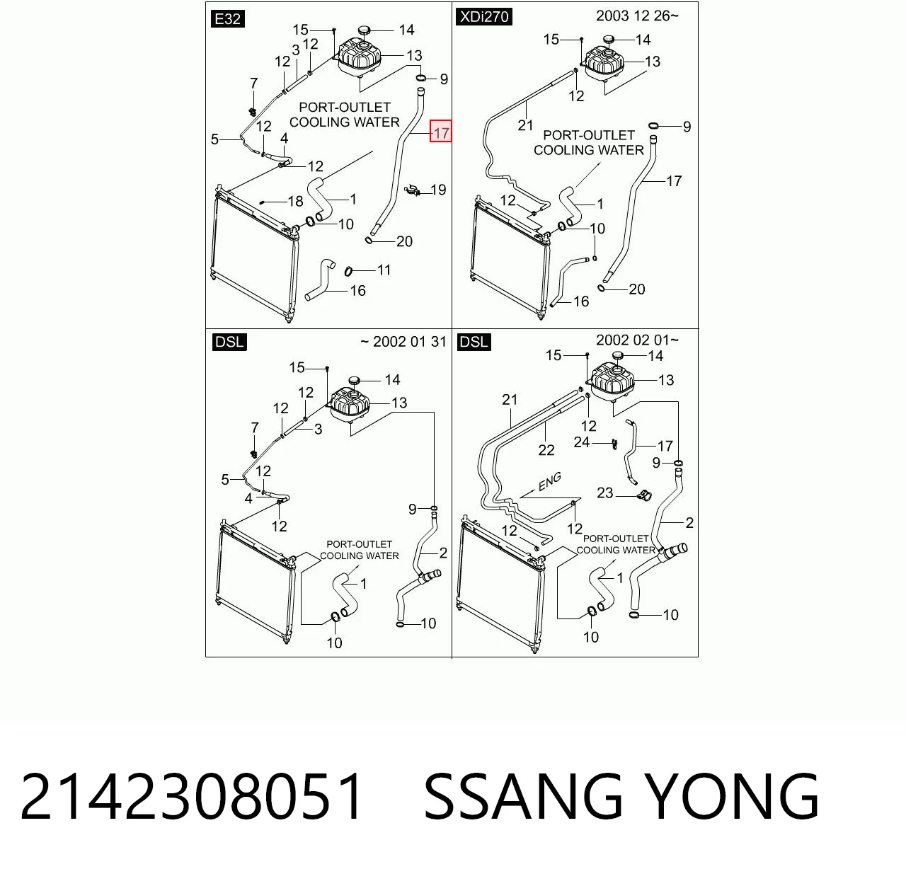 2142308051 Ssang Yong
