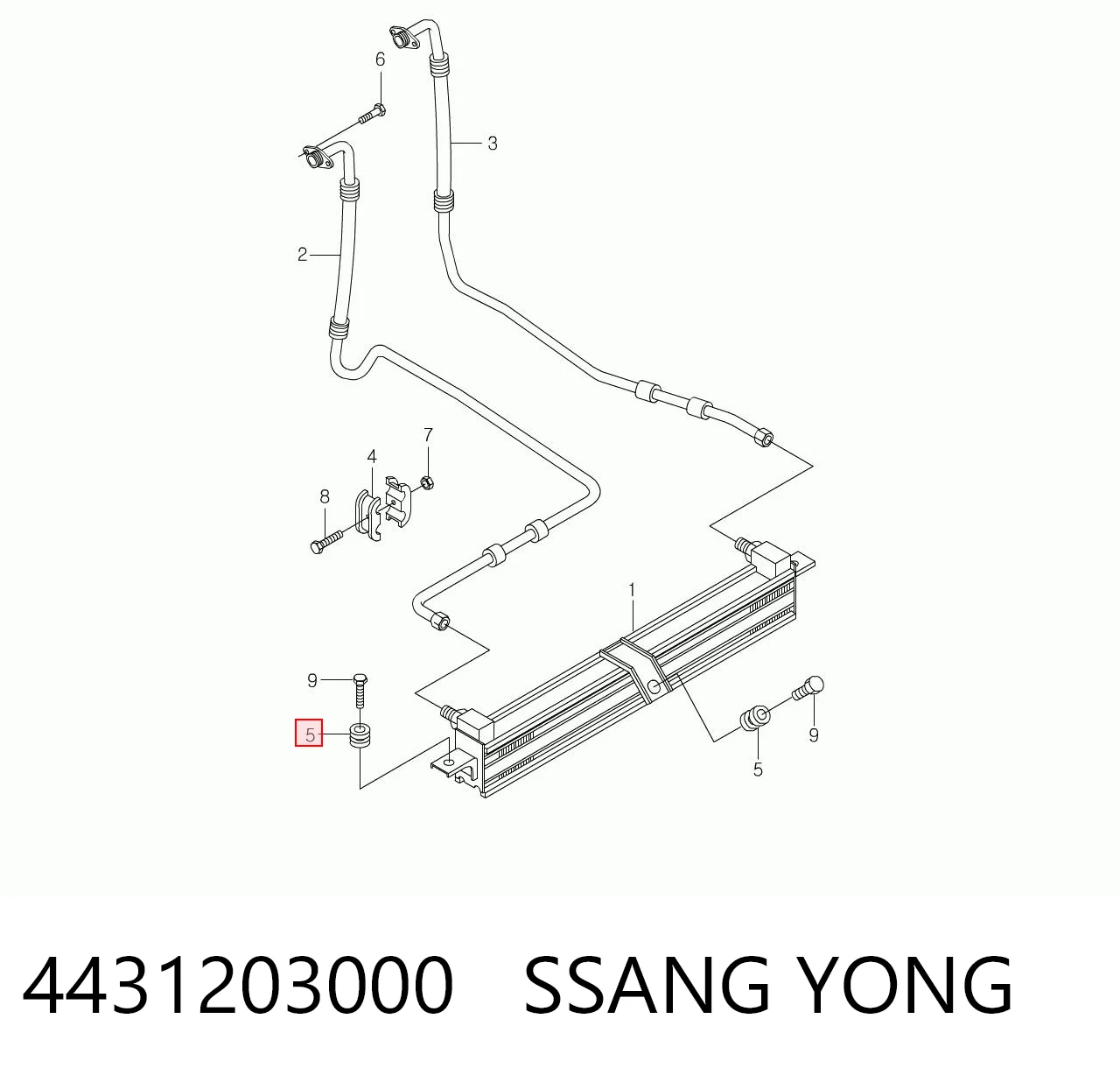 4431203000 Ssang Yong