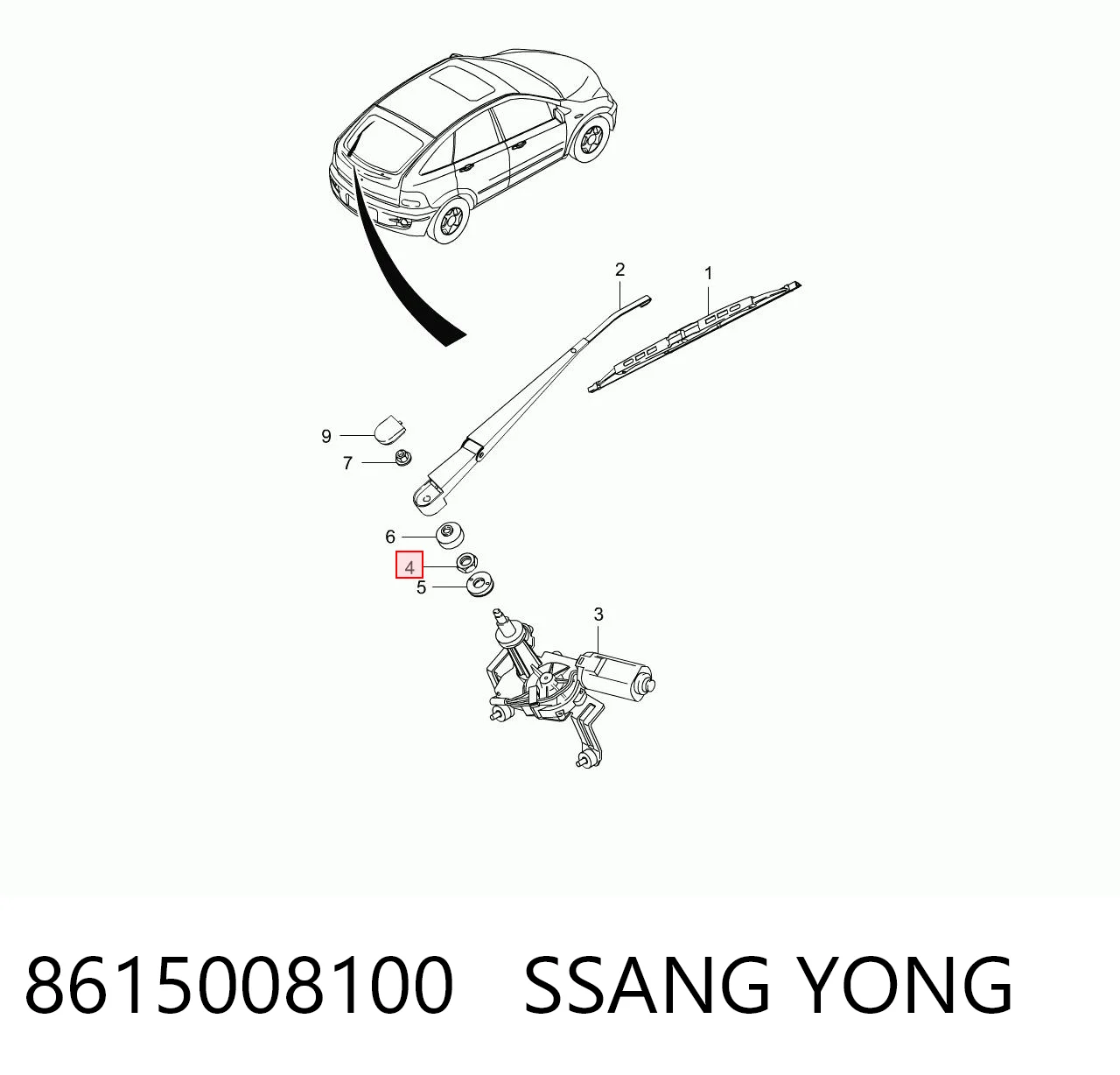 8615008100 Ssang Yong