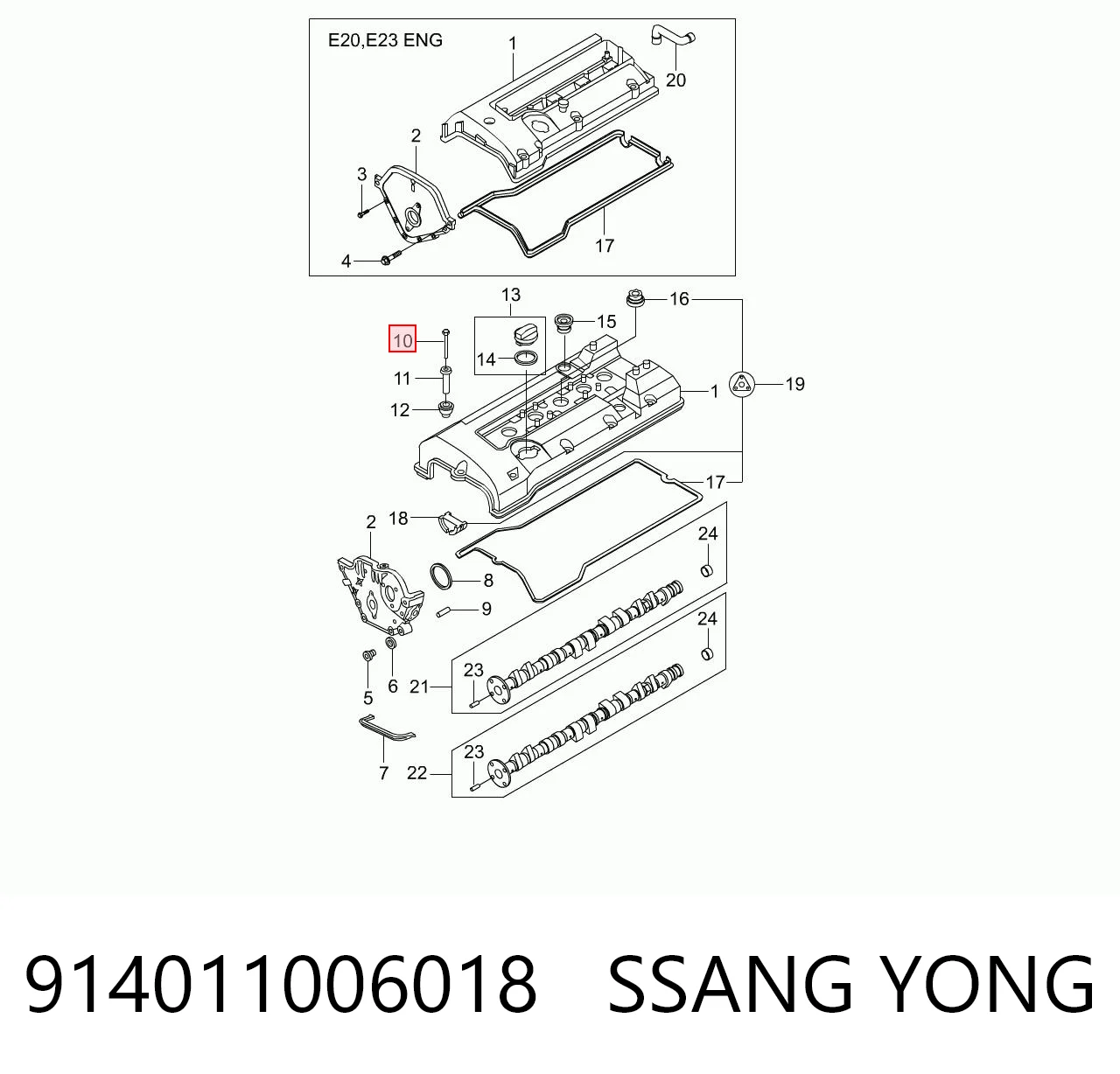 914011006018 Ssang Yong