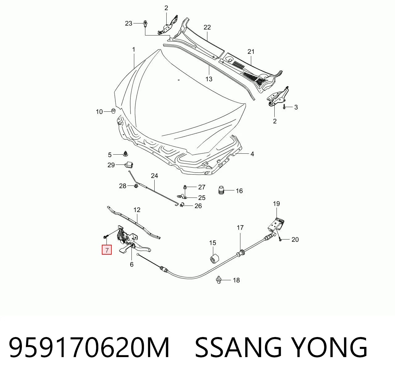 959170620M Ssang Yong