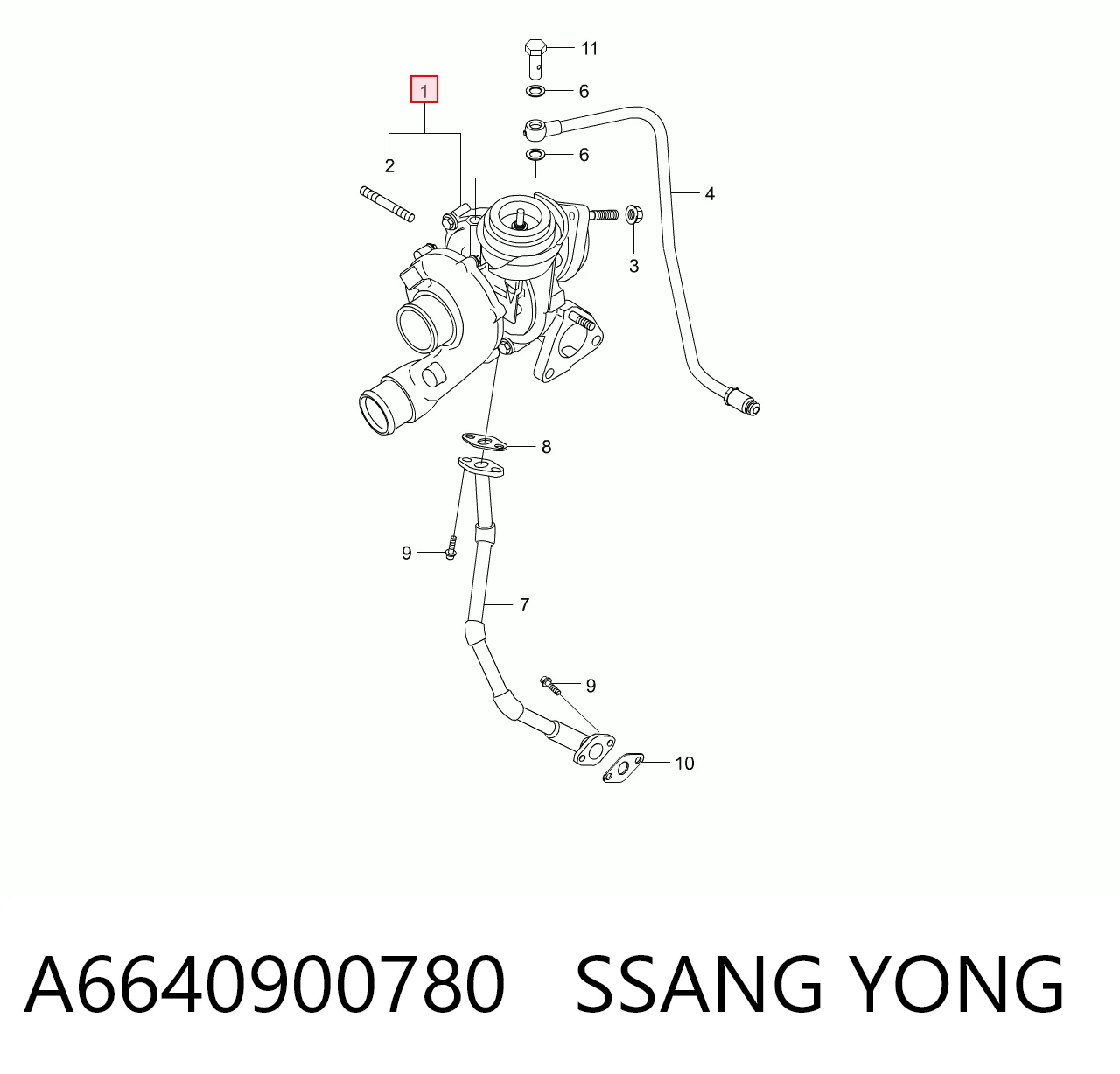 Турбонагнетатель Garrett 6640900880 цена, от 244.24 USD