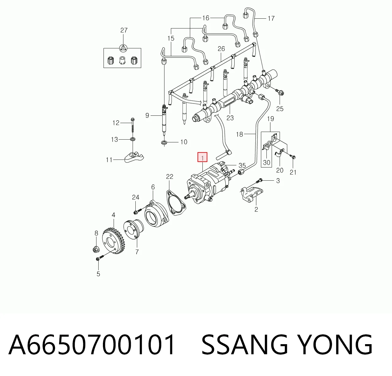 Насос топливный высокого давления Delphi R9044Z162A