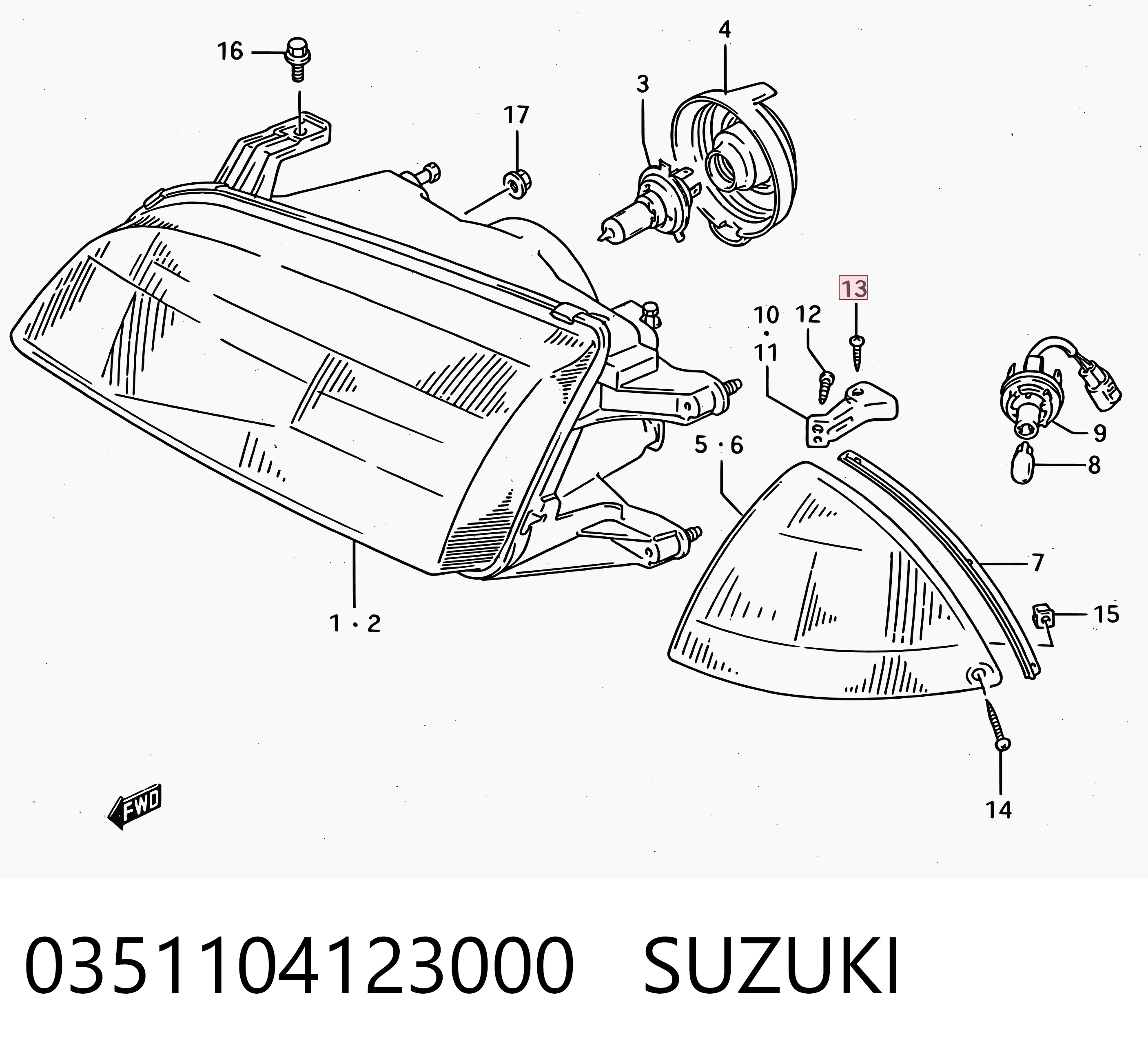0351104123000 Suzuki